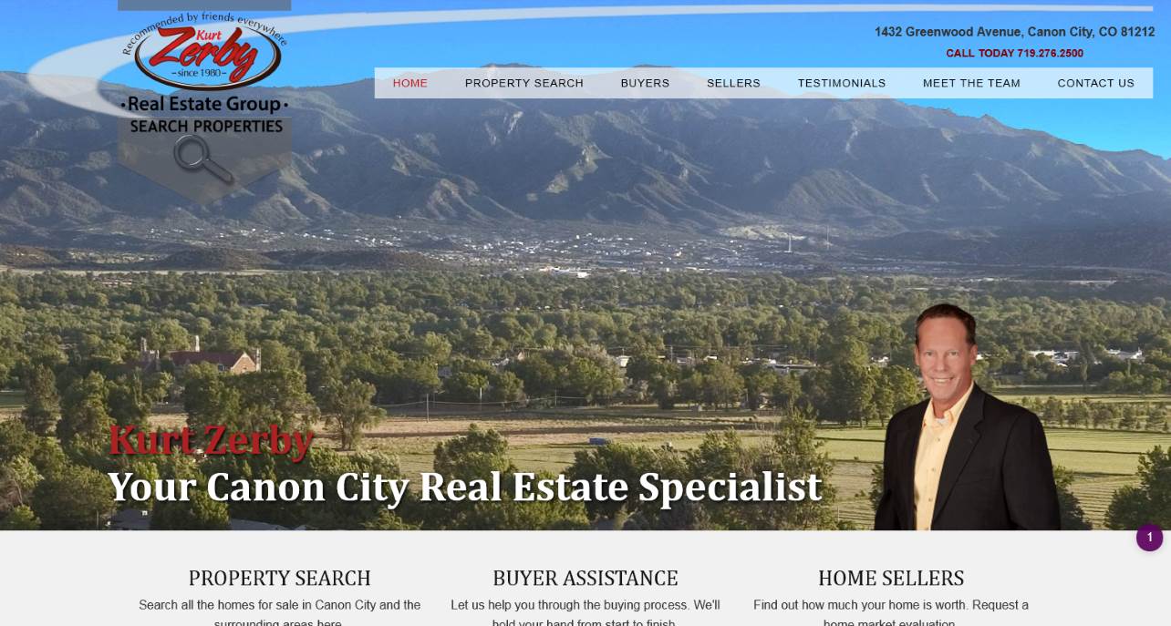 Picture of Canon City HomeSearch Website
