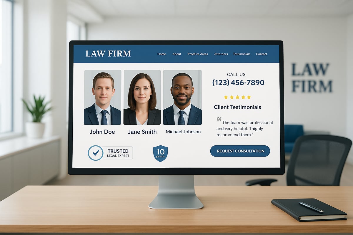 What Makes a High-Converting Local Law Firm Website?