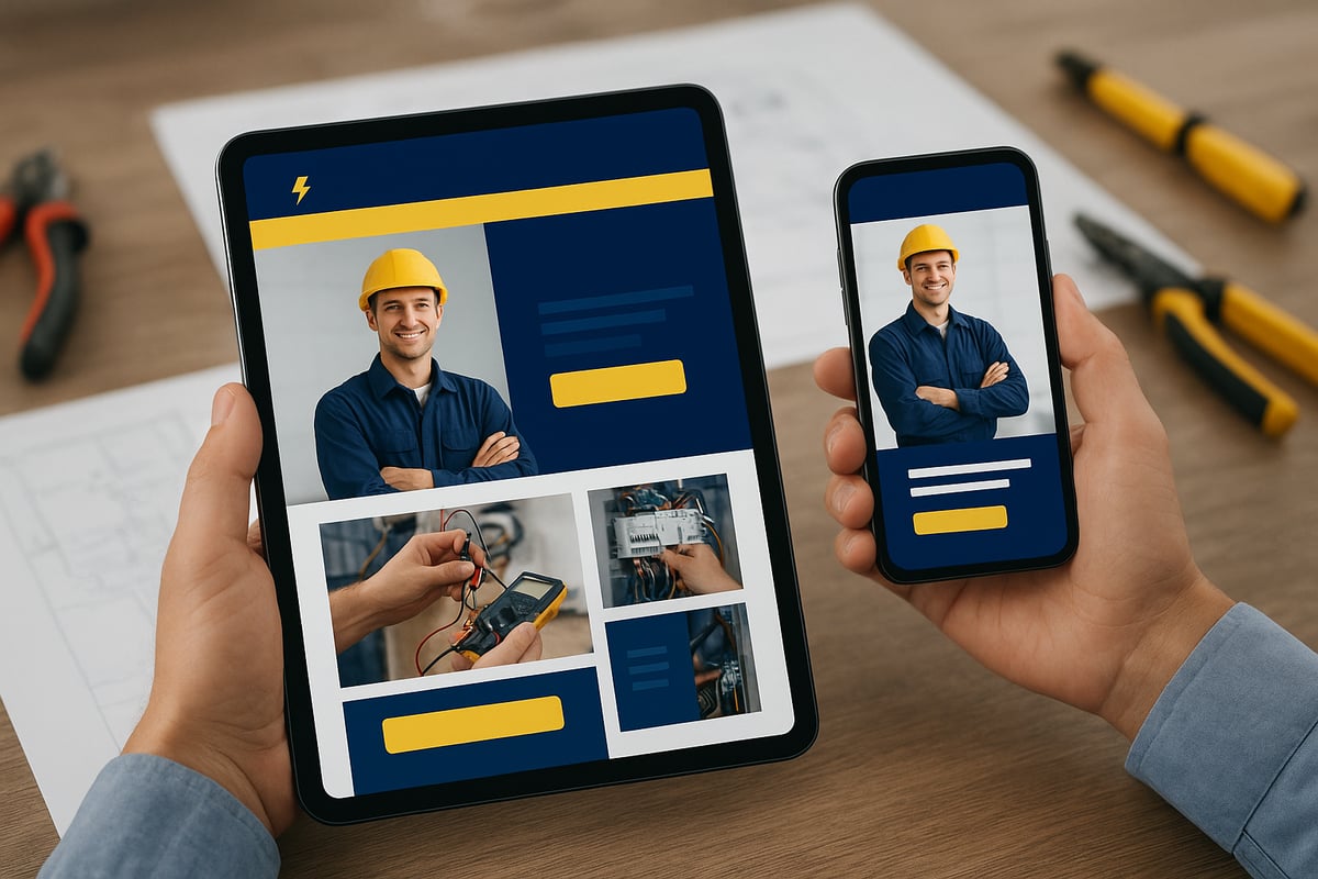 Essential Website Design Elements for Electricians